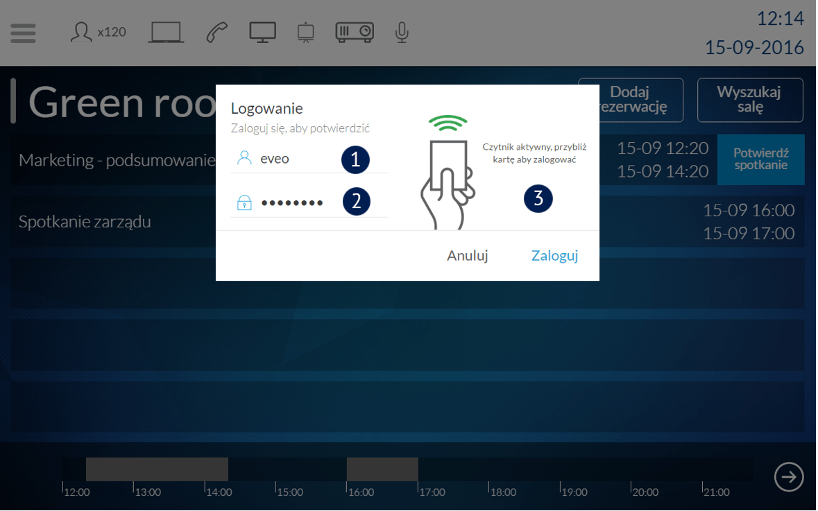 Rysunek 2 Widok weryfikacji użytkownika