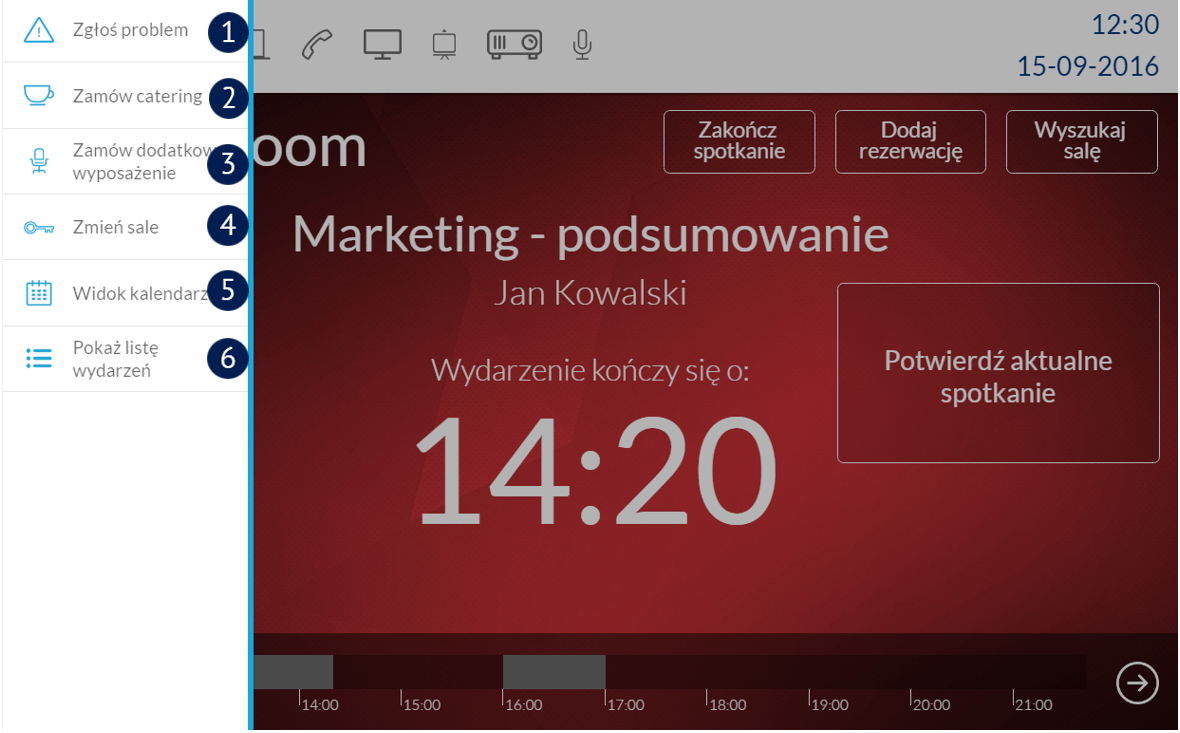Rysunek 3 Widok menu